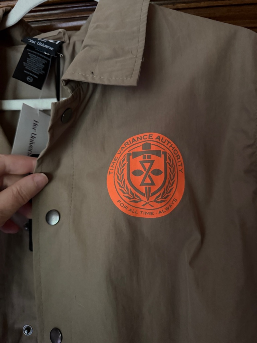 New with tags Her Universe Loki tv show “variant” coach jacket